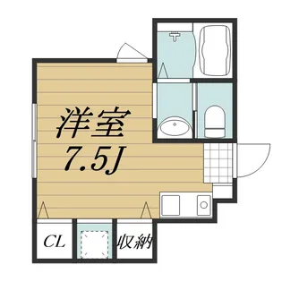 ベレガンス市川【1階】の間取り