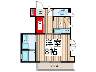 プラージュ【1階】の間取り