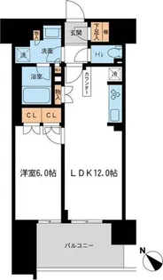 BLESS宮崎台【11階】の間取り