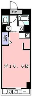 フレアコート奈良【6階】の間取り