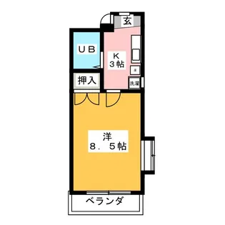 SPACE YOU【1階】の間取り