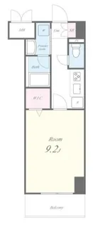 ウィステリア上池袋【9階】の間取り