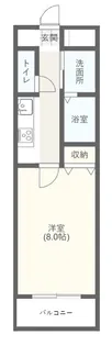 ライアート近見【5階】の間取り