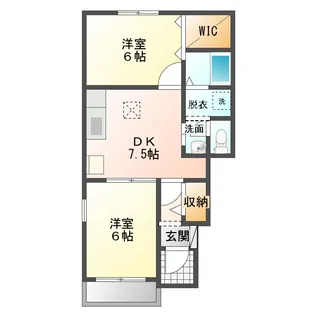 Heart未来II【1階】の間取り