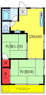 メゾンフタヤ【3階】の間取り