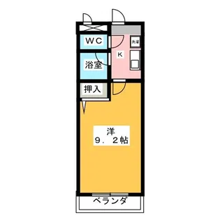 メゾンアイレスII【2階】の間取り