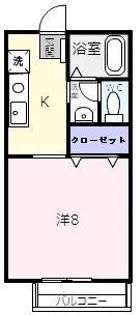 グランデュア21【1階】の間取り