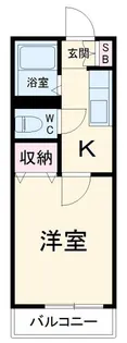 オメガパレス6丁目【3階】の間取り