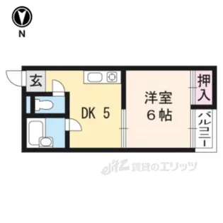 サンシャイン京都【1階】の間取り