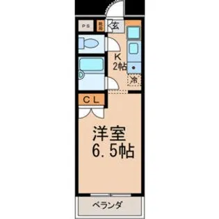 東山ビレッジ【3階】の間取り