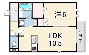 へーベルメゾン御影本町【1階】の間取り