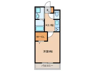 Vita Fiore【2階】の間取り