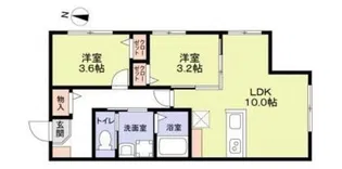 リザーブ北綾瀬【3階】の間取り