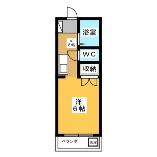 サントピア津田【2階】の間取り