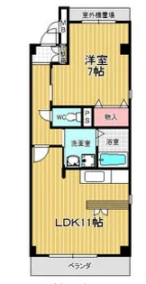 愛知県名古屋市緑区平手北2【アパート】の間取り
