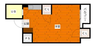 広島県広島市中区大手町5【マンション】の間取り