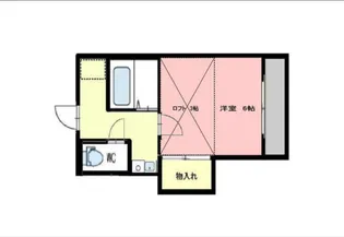 シェモア東明【1階】の間取り