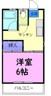 清水ハウス 中棟【1階】の間取り