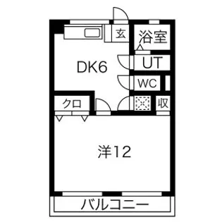 中ノ坪ビル【1階】の間取り