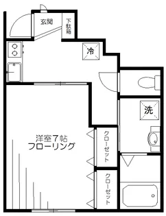 KTアークス【1階】の間取り