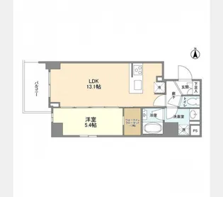 コンフォリア桜上水【3階】の間取り