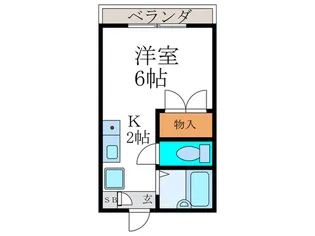 ヴォーヌング哲学の道【1階】の間取り