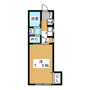 パインアイランド浜田山【1階】の間取り