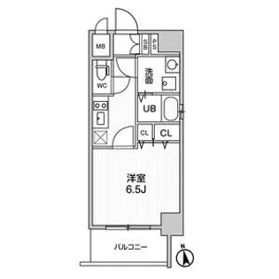 愛知県名古屋市千種区今池南【マンション】の間取り
