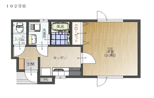 EDO【1階】の間取り