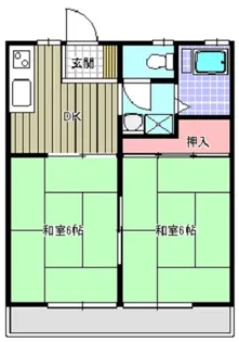 サンハイツ塩谷【2階】の間取り