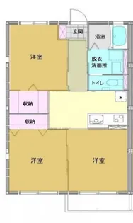 クレアール【1階】の間取り