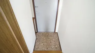 プレジール坂倉II【1階】の玄関