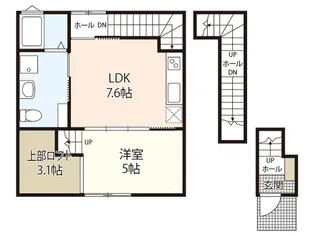s.a.box御薗宇【3階】の間取り