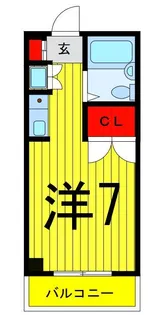 ホワイトシティ【4階】の間取り