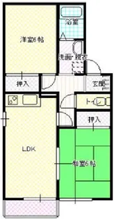 コートパル【1階】の間取り