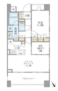 アパートメンツ三田【3階】の間取り