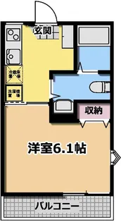 カルド・マーレ【1階】の間取り