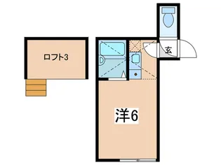 フォンターナ相模大野【1階】の間取り
