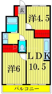 タケイマンション【3階】の間取り