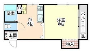 鹿児島県鹿児島市新屋敷町【マンション】の間取り