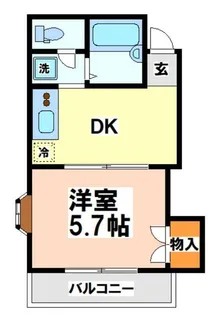 リヴェールつだぬま【3階】の間取り