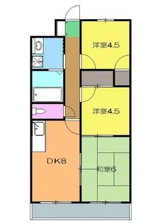 セジュール【2階】の間取り