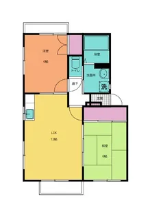 ジンコーポ【2階】の間取り