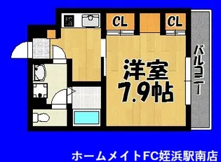 モンレーヴ周船寺【2階】の間取り