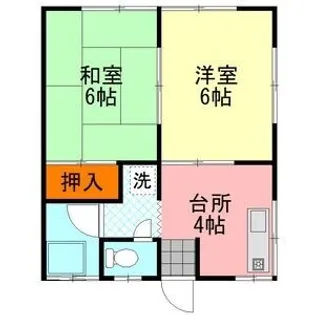 和久井コーポ【2階】の間取り