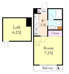 アウローラ【2階】の間取り