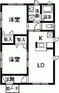 群馬県伊勢崎市下触町【一戸建】の間取り