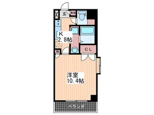 広島県安芸郡海田町南堀川町【マンション】の間取り