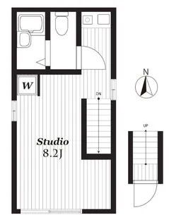 ロータスガーデン毛利【3階】の間取り