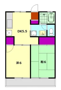 ハイツプリズム【2階】の間取り